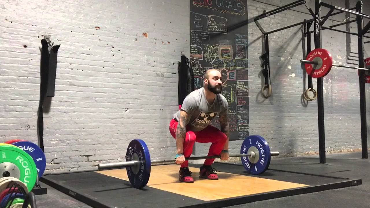 Missing cleans with straps