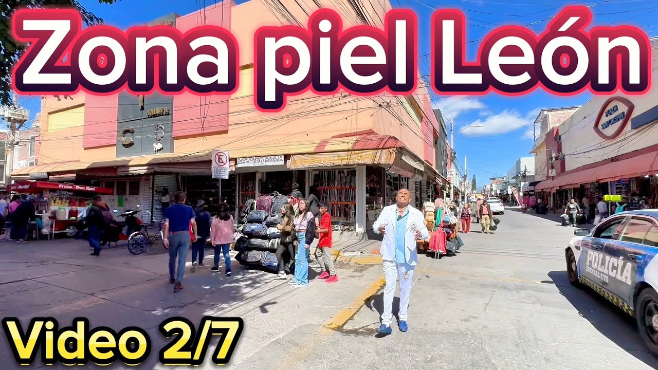 Conoce toda la Calle Salinas Cruz en la zona piel de León Guanajuato México 3 de febrero de 2024