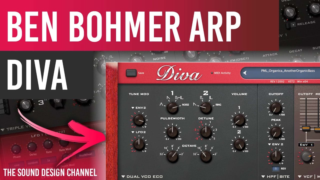 Diva Tutorial | BEAUTIFUL ARP | Melodic House | Ben Bohmer - Father Ocean, Anjunadeep - Tutorial