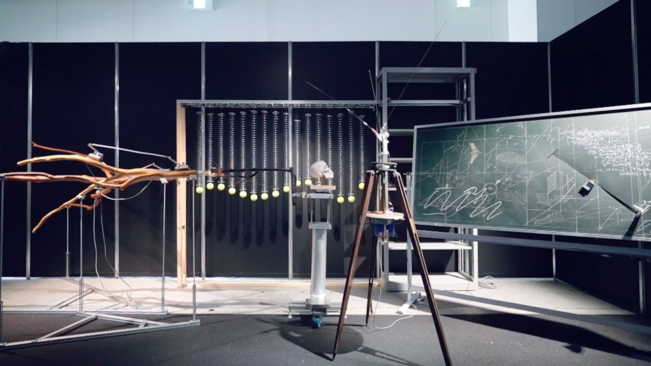 KEK Misinterpretation Models — Kinetic Installation Based on Particle Physics Research @ktok_iwtk