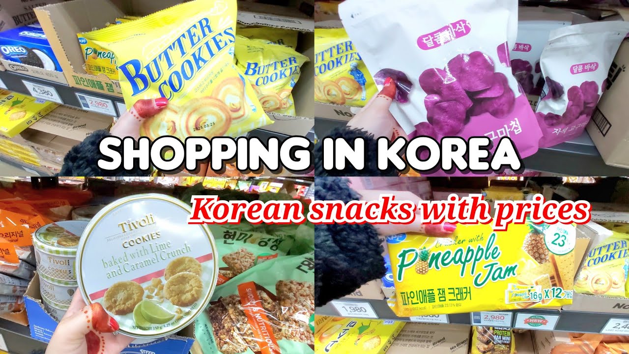 Shopping in korea 🇰🇷 vlog, Korean snacks & Food haul with prices || NO BRAND STORE