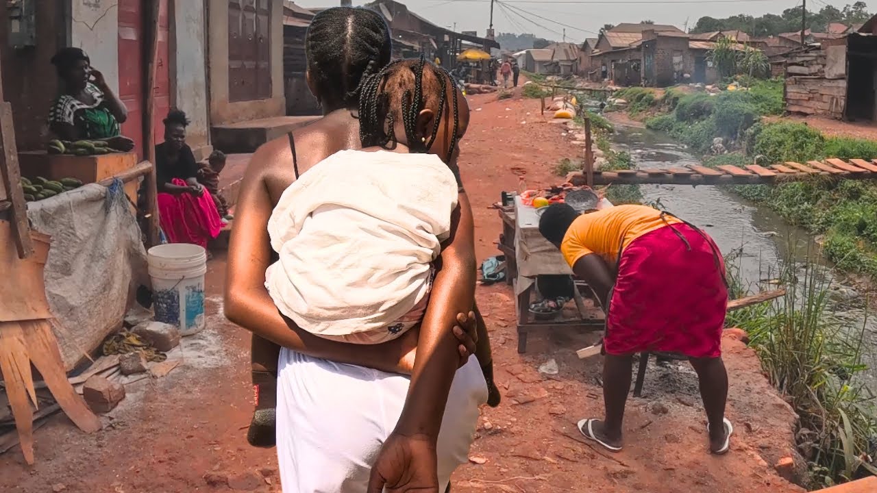 REAL Life Walk In My Urban Village in Africa🌍🇺🇬UGANDA