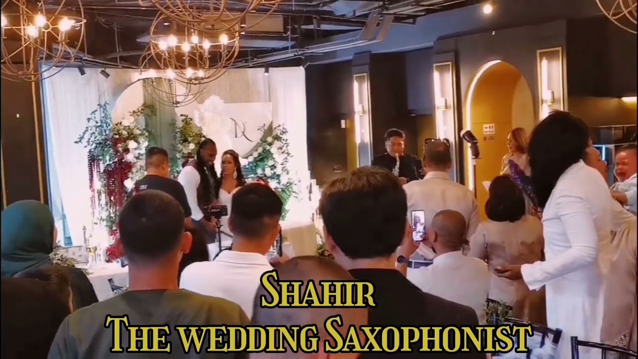 Shahir the wedding saxophonist #singapore #wedding #saxophonist 
