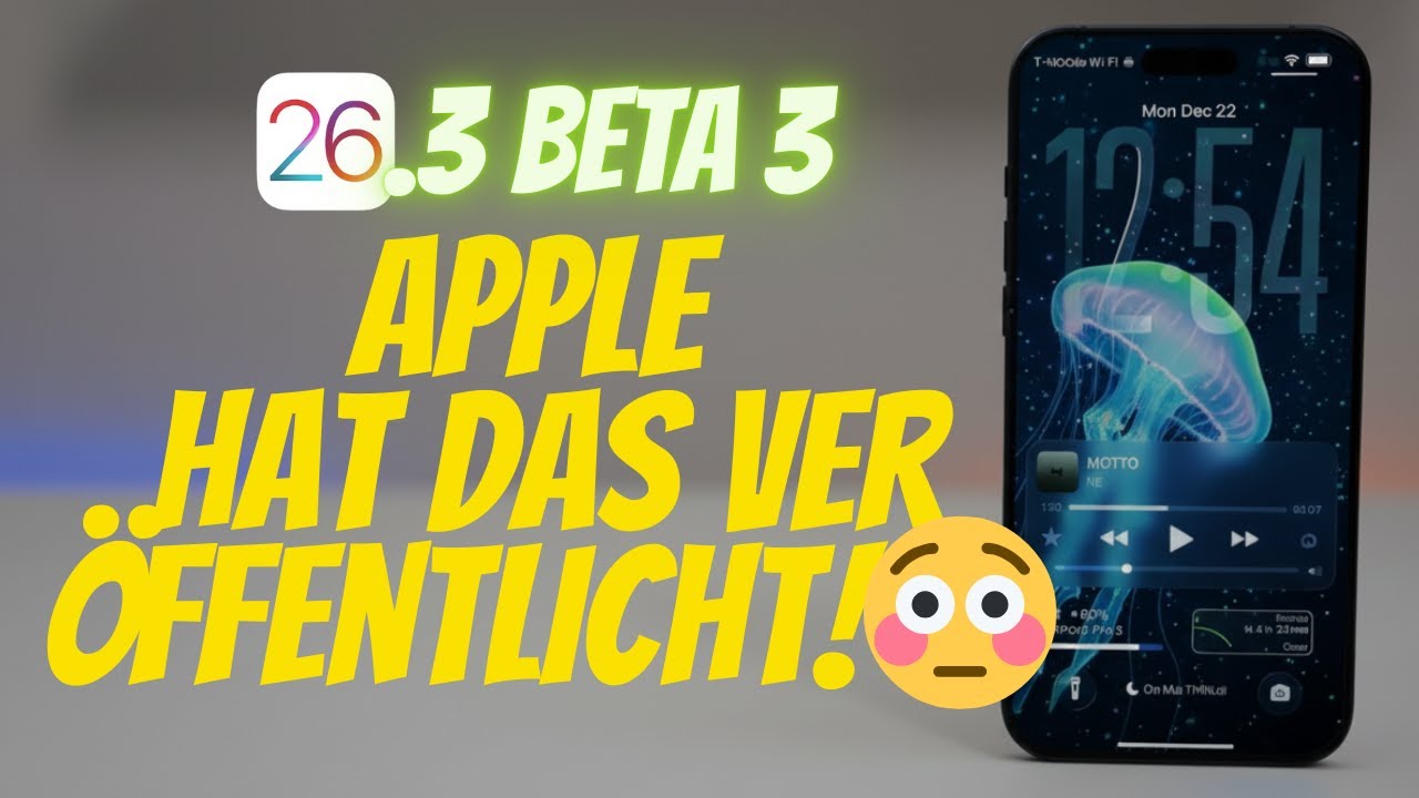 iOS 26.3 Beta 3 VERÖFFENTLICHT! 🔥 Android, Datenschutz und was sich auf dem iPhone ÄNDERT