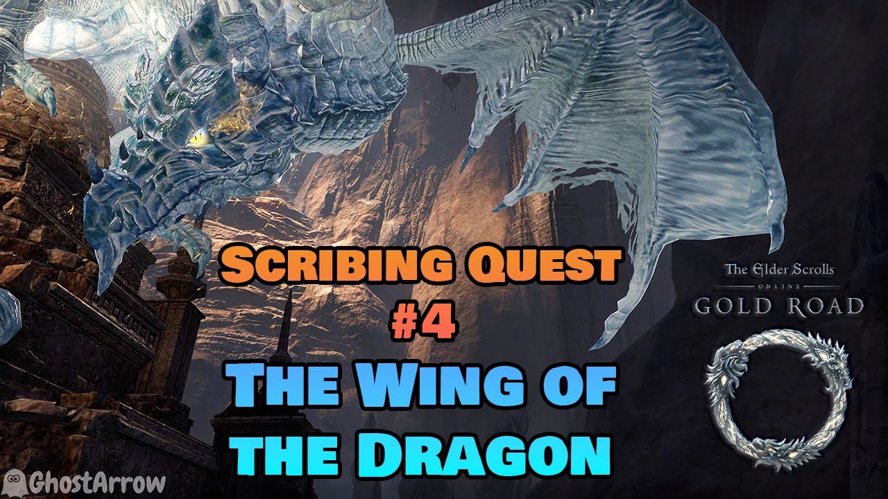 The Wing of the Dragon | The Scholarium | Scribing Quest 4 | ESO Gold Road DLC | Gameplay