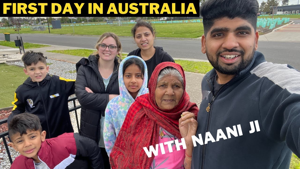 FIRST DAY OF MY NAANI JI IN AUSTRALIA | HER REACTION😲 SAFAI NHI HAI