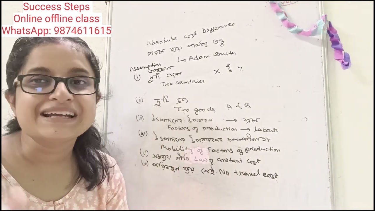 Class 11 semester 1 unit 2 Absolute cost advantage