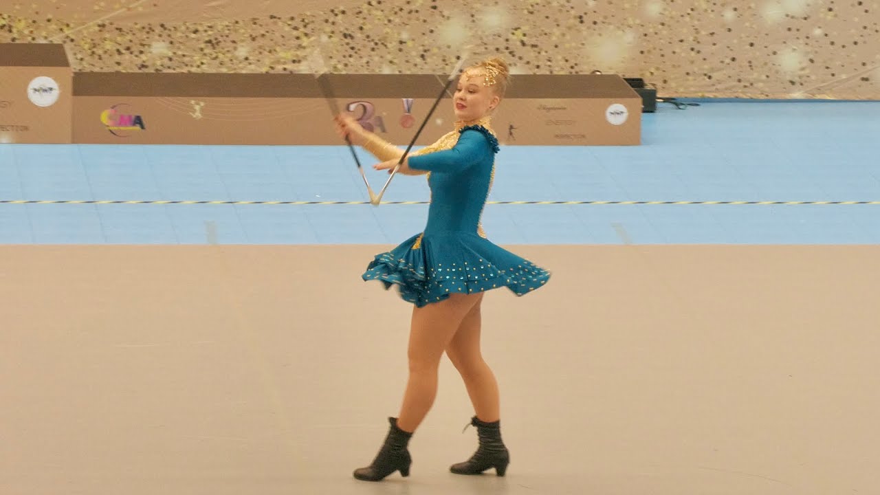 Majorettes *DM STUDIO Dačice* / 2 BATON SOLO, mažoretky / Hradec Kralove 2025 |