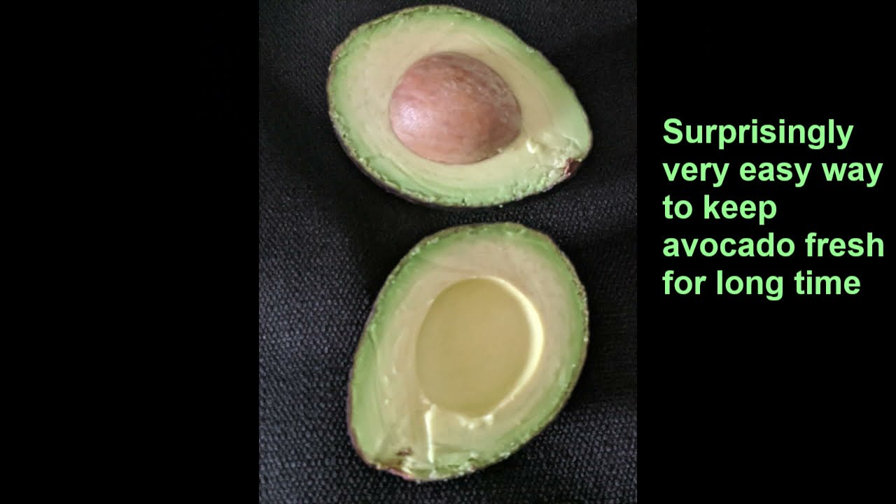 Surprisingly very easy way to keep avocado fresh for long time