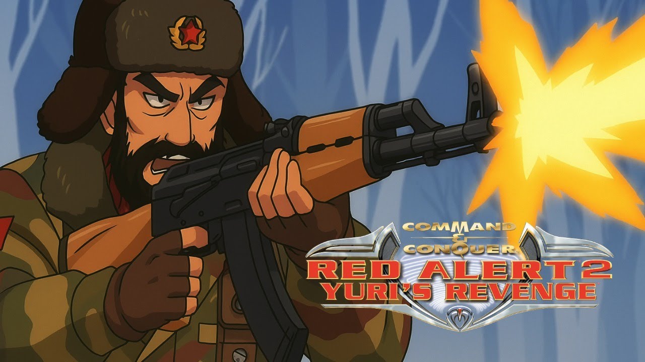 Red Alert 2: Calamity Canyon | 1 против 7, жестокий ИИ | Супероружие [Вкл.]