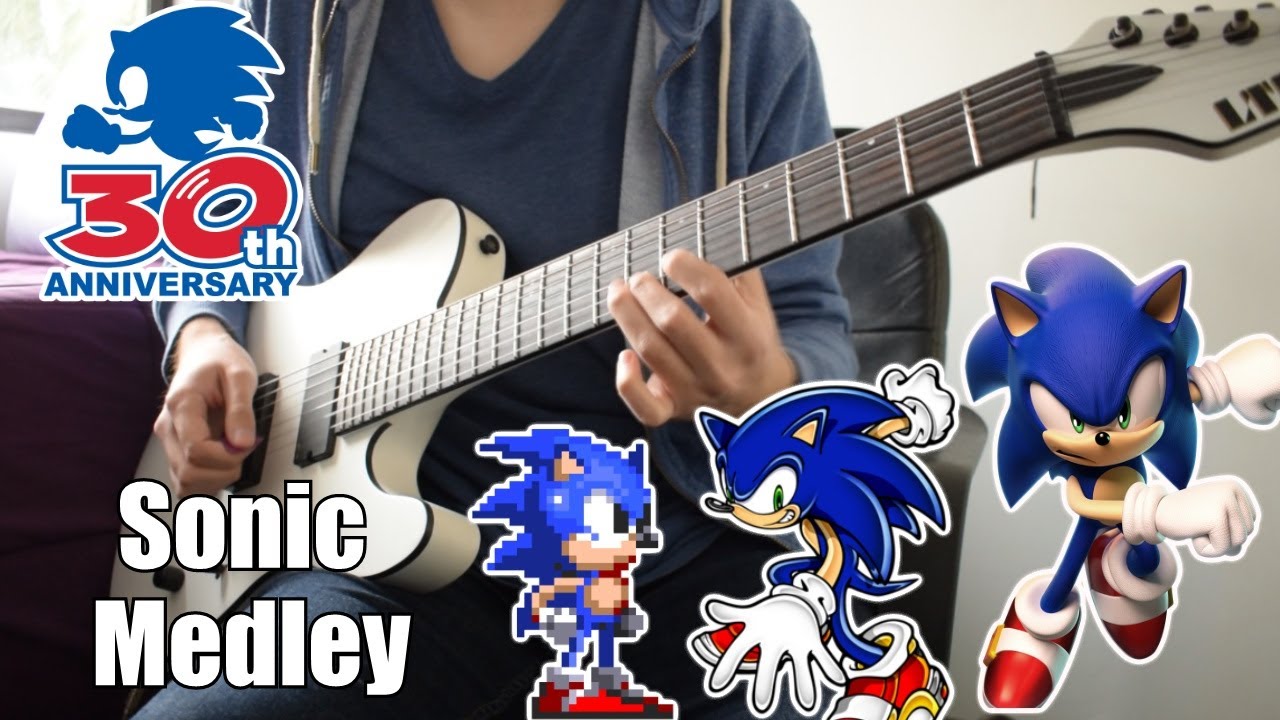 Evolution of Sonic the Hedgehog Music - Sonic 30th Anniversary Rock Medley