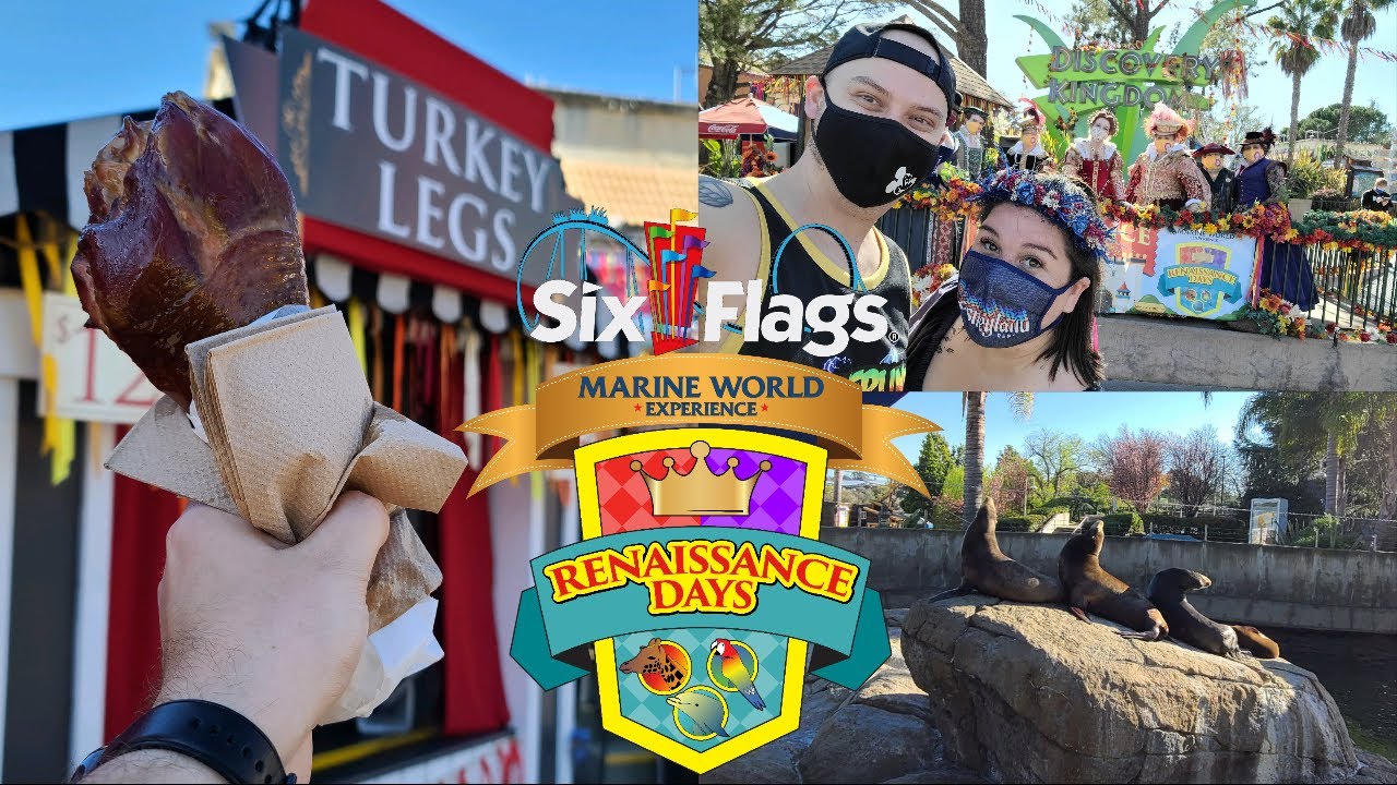 Six Flags Discovery Kingdom Marine World Experience | Renaissance Days 2021