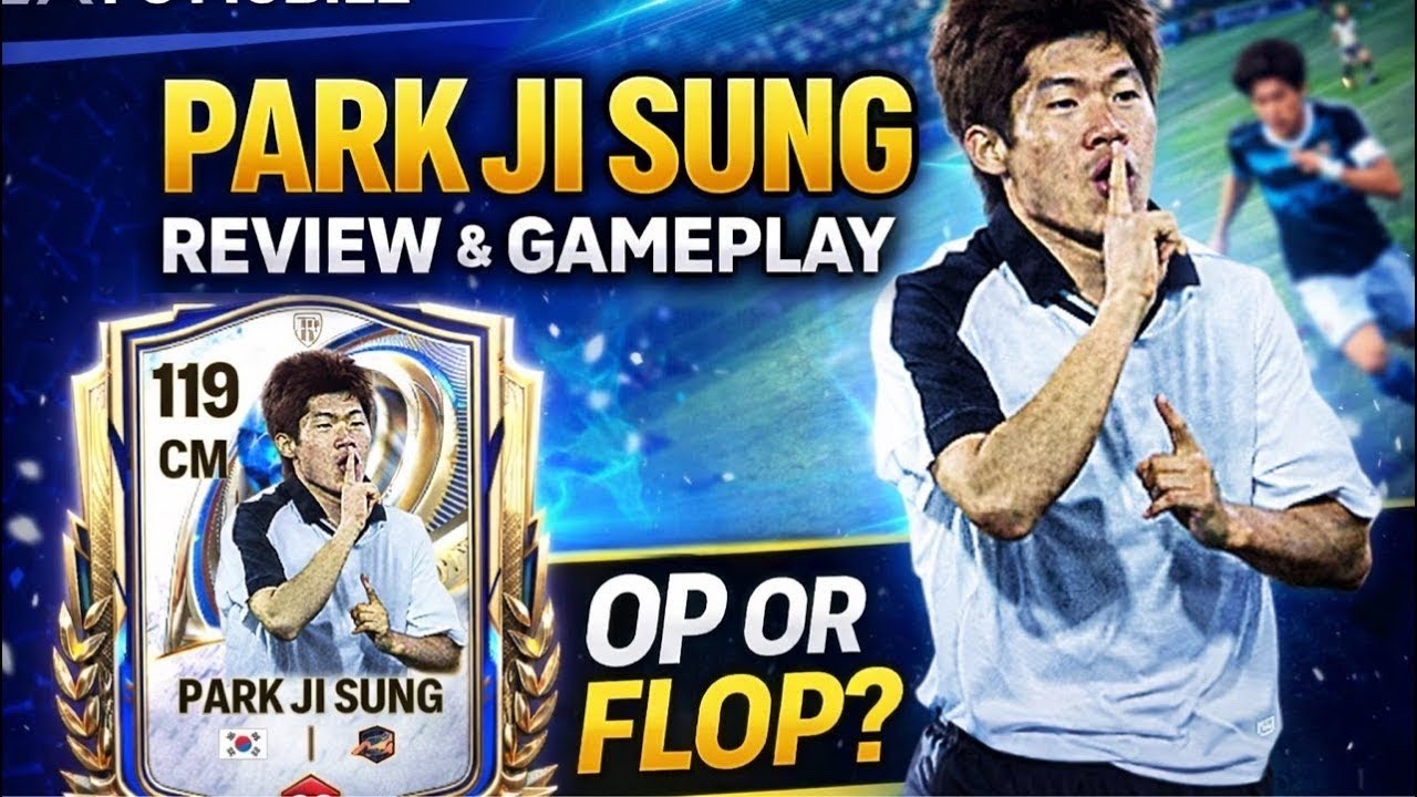 🔴 FC Mobile LIVE | Park Ji Sung 119 CM Review & Gameplay 😍 OP or FLOP? | Road to 2K SUBS