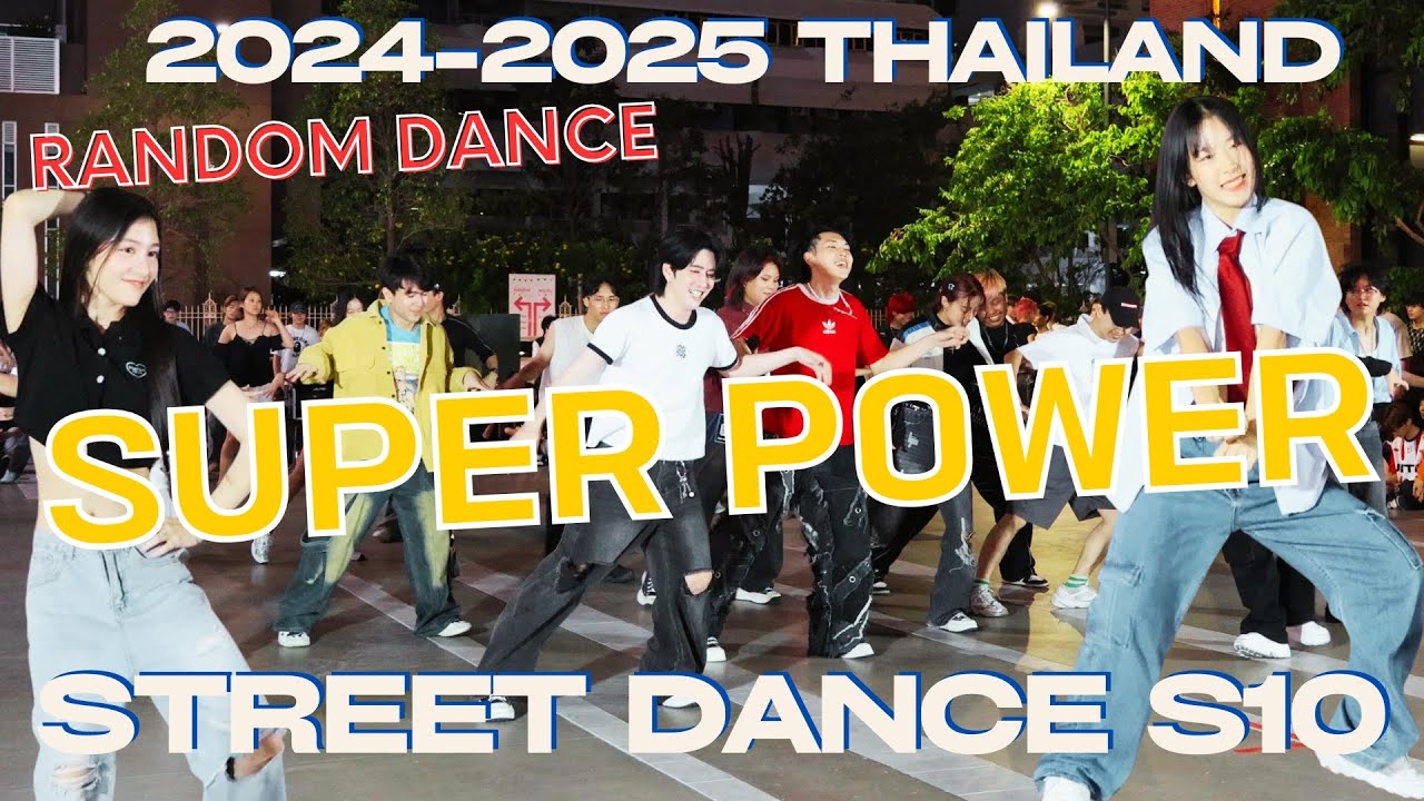 Super Power Thailand 🇹🇭 KPOP & TPOP Random Play Dance S10 Siam Square 4K