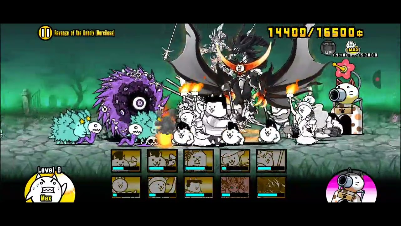 The Battle Cats : Đánh bại The Dead Keep Rolling, nhận true form Cheerleader Cat.