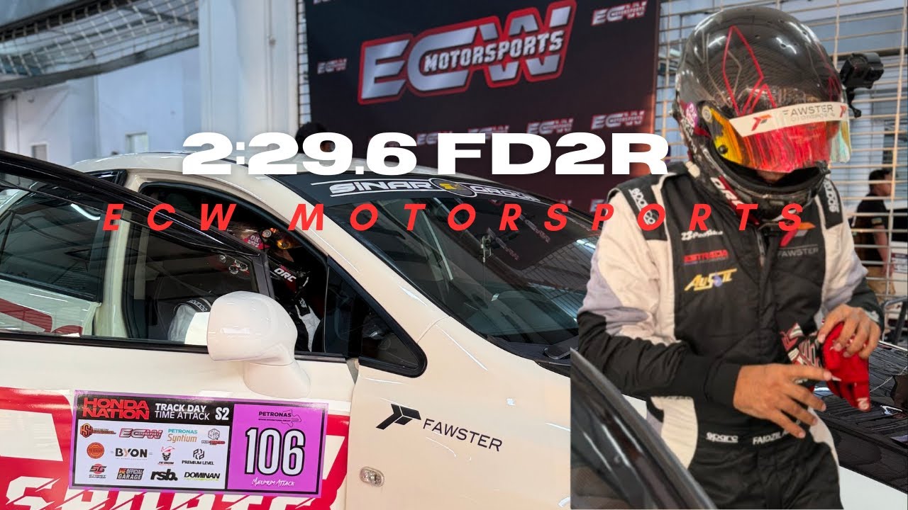 FD2R ECW Road car laptime  2:29.6 at  Honda Nation time attack