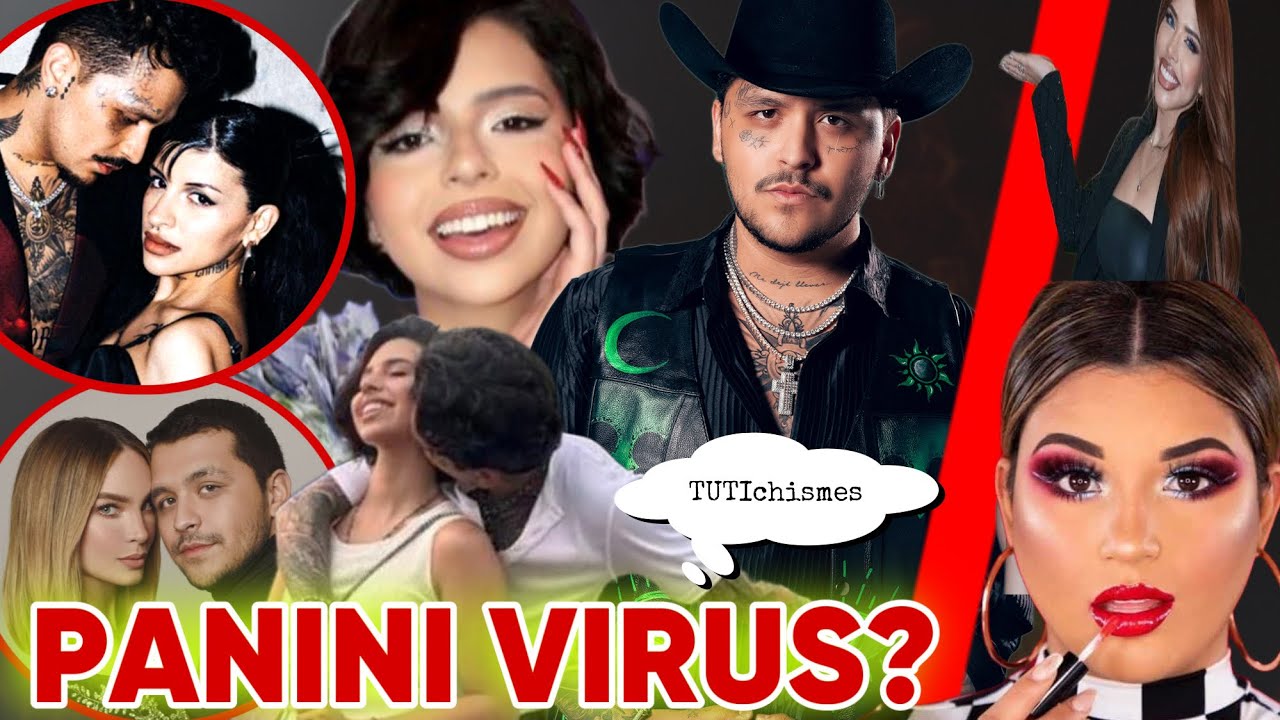 CHRISTIAN "PIQUE" NODAL Y ANGELA "PANINI" AGUILAR EN MEDIO DEL HURACAN / ROCCIBELLA DICE ADIOS