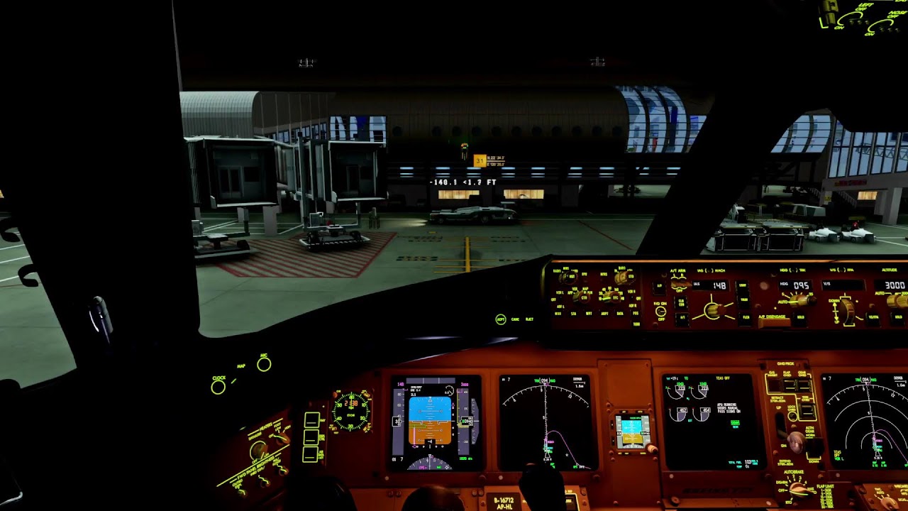 MSFS2024 | EVA107 NRT 東京成田 ~ KHH 高雄 | B777-300ER | B-16712