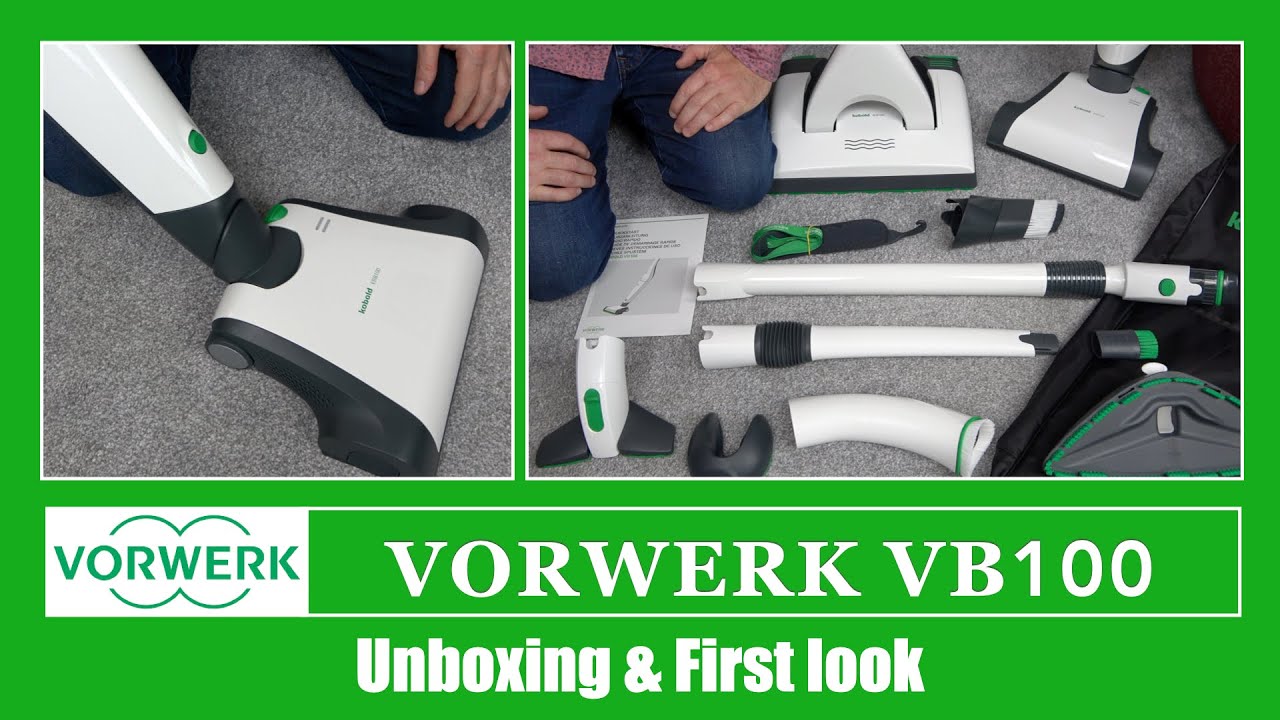 Распаковка и первый взгляд на пылесос Vorwerk Kobold VB100 Ultimate