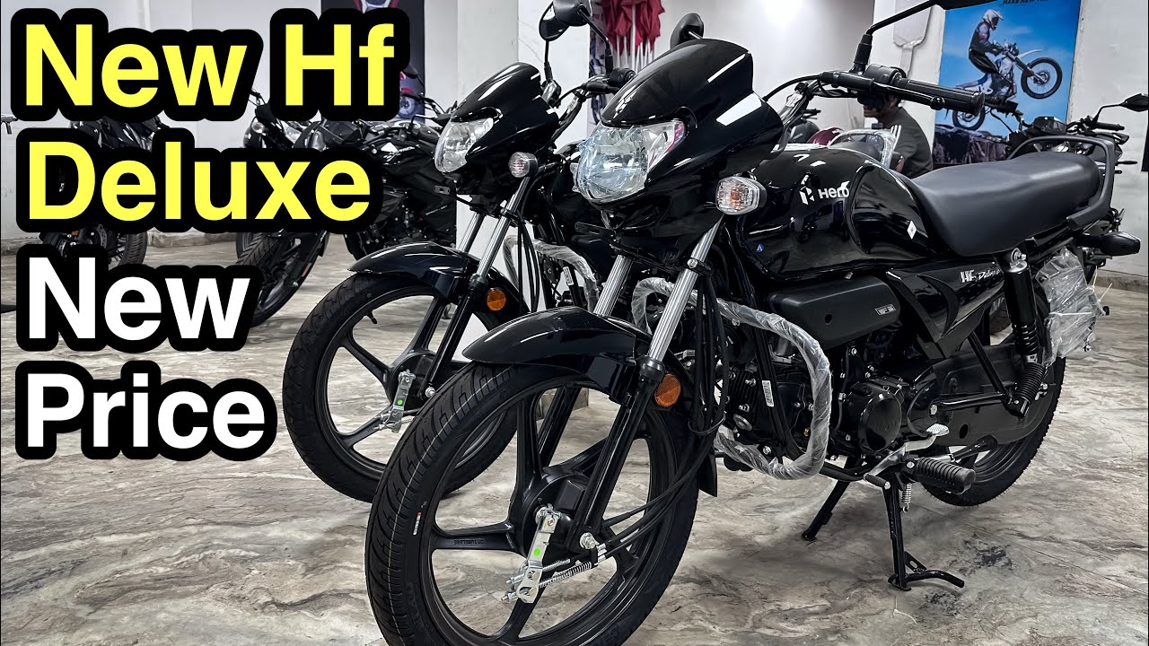 New 2026 Hero Hf Deluxe 100 cc  Review All Black mileage price New features #hero #hfdeluxe 