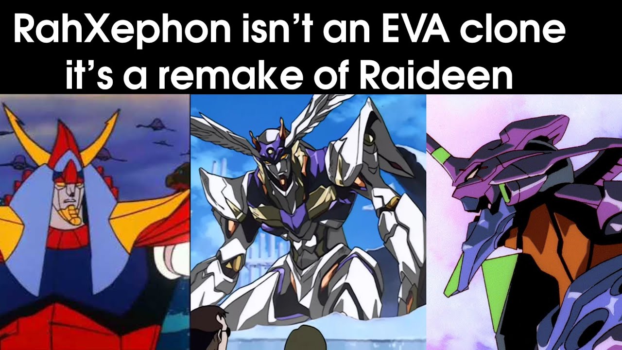 Rahxephon is not an EVA clone but....