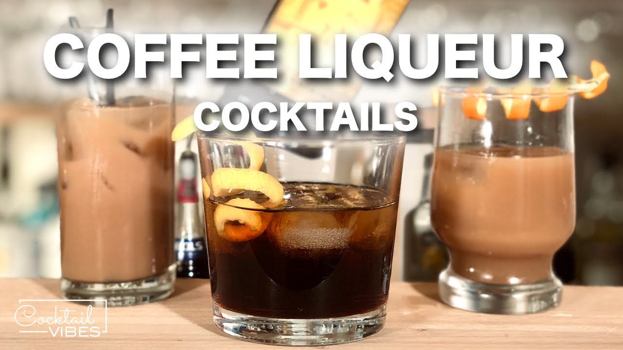 3 Easy Coffee Liqueur Cocktails | 1-Minute Cocktail Recipes