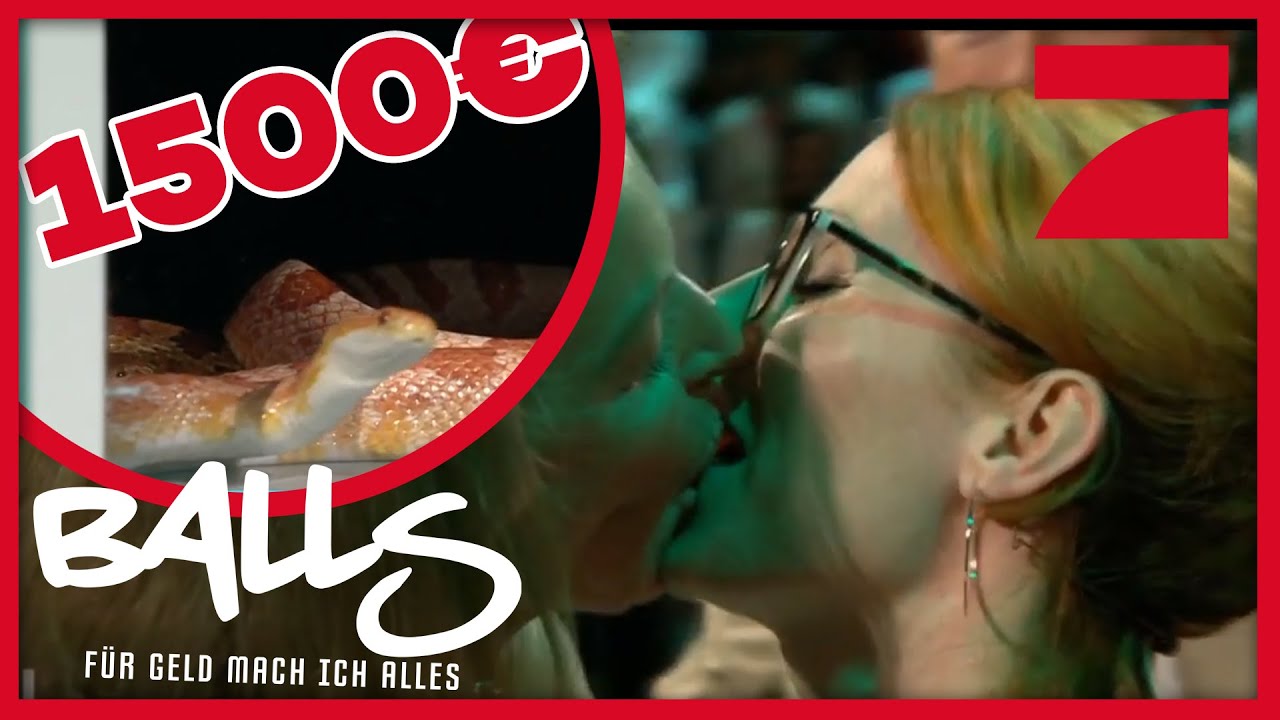 Lebendigen Inhalt einen Zungenkuss geben | Balls – für Geld mach ich alles | ProSieben