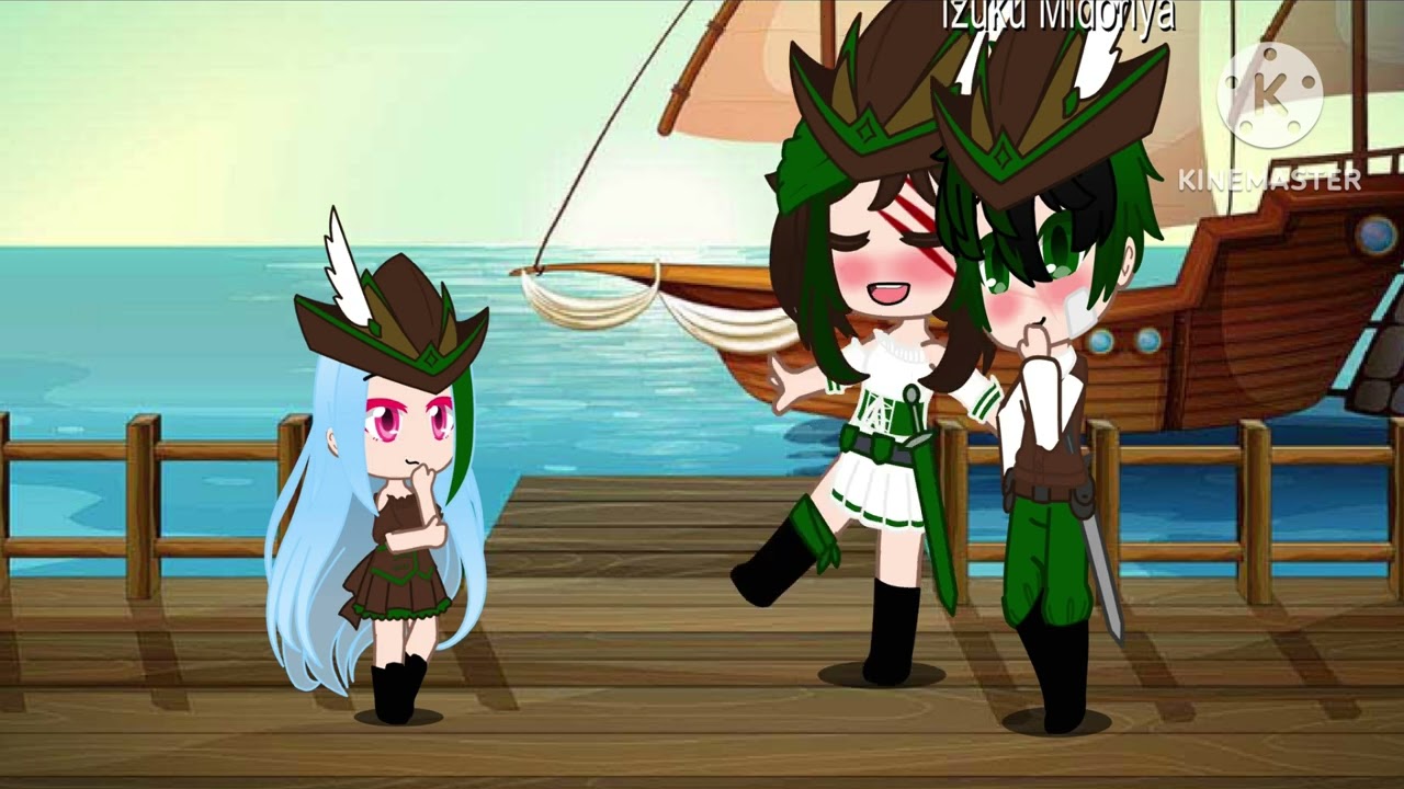 Bones. MHA pirate AU! Dekusquad. Part 1