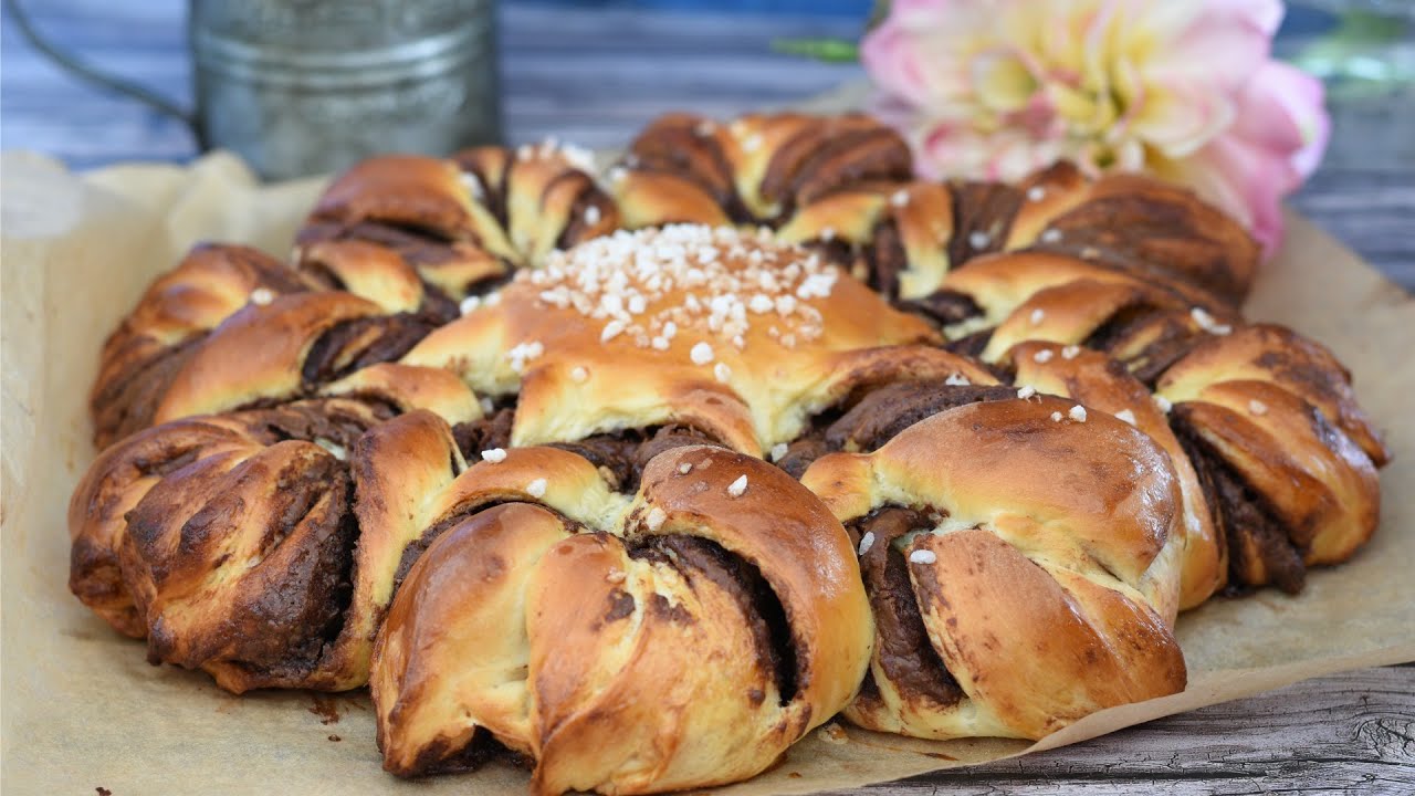 Recette de brioche étoilée au nutella thermomix. Easy thermomix nutella brioche