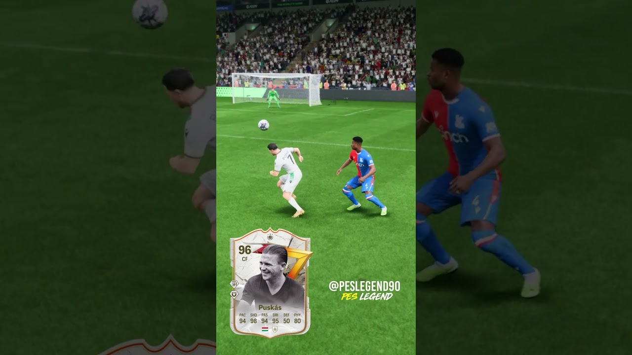 Ferenc Puskás 96 OVR kicking power  