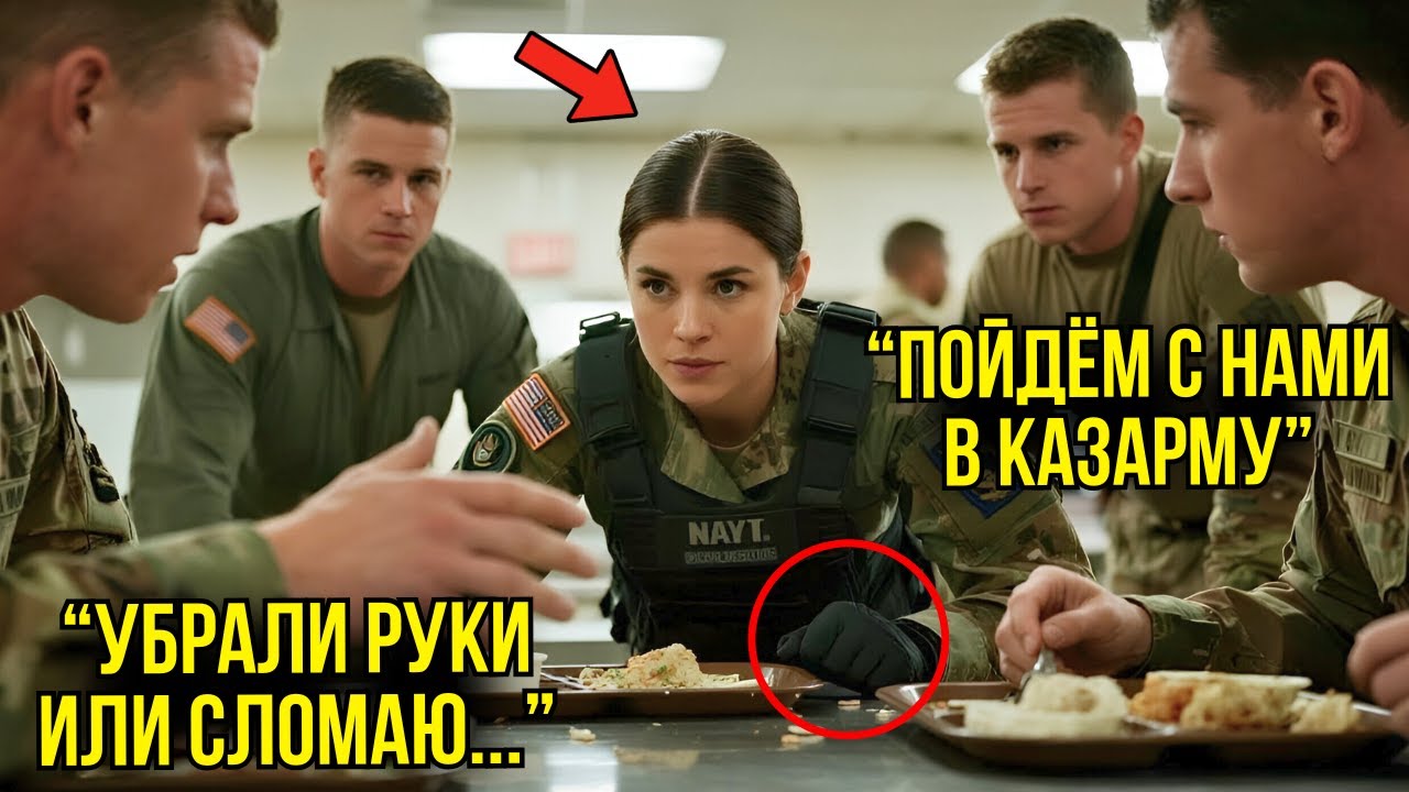 Пятеро Курсантов Загнали Её В Угол Столовой — Через 30 Секунд Они Поняли, Что Связались Со Спецназом