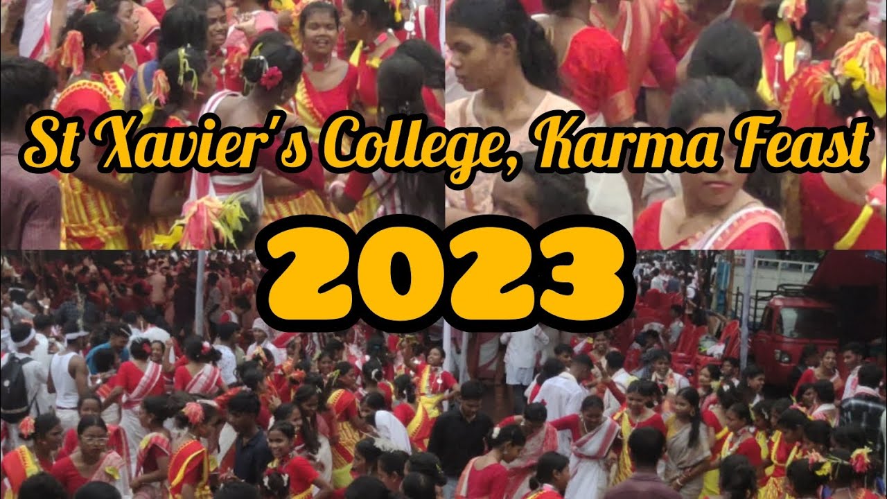St Xavier's College Ranchi || Karma Feast 2023 || Karma Dance ,Nagpuri song #nagpuridjsong #trending