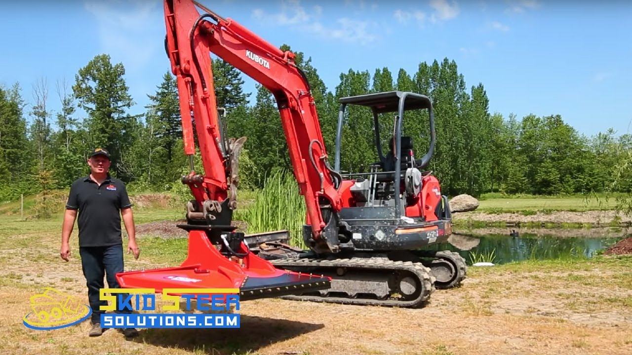 The Cyclone Rotary Mower | Skid Steer Solutions
