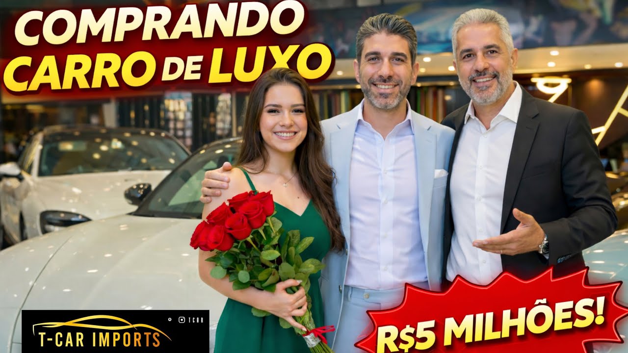 PAI COMPRA FERRARI DE 5 MILHÕES PARA PARA FILHA 😱  na TCAR IMPORTS #meme #shorts #viral 