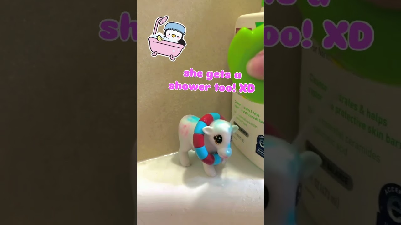 first bathtime at our new apartment! 🫧💕 #cgllittle #cglg #littlespacecommunity #caregiverlittle