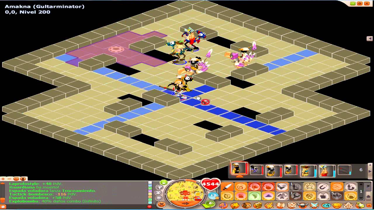 DOFUS - Tactick-Trio en Koliseo #1 - Tymador/Sram/Steamer