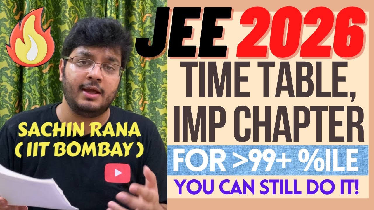 🔥Important Chapters, Time Table | JEE Mains April 2024 Strategy | 2nd Attempt Marks vs Percentile