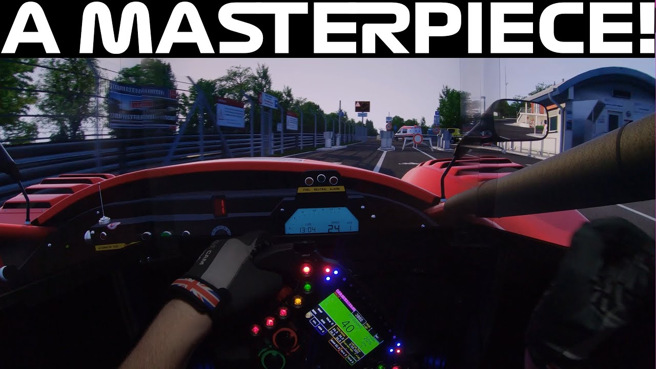 POV Bridge to Gantry in the amazing RSS Ferruccio 33 V12 | AC with triple screens is amazing too :D