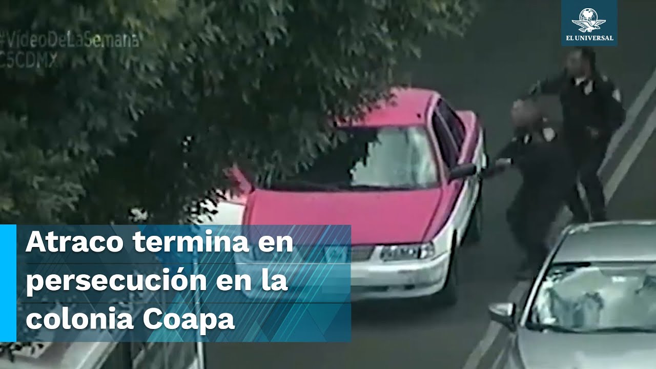 Así terminó el asalto a una mujer en la alcaldía Tlalpan