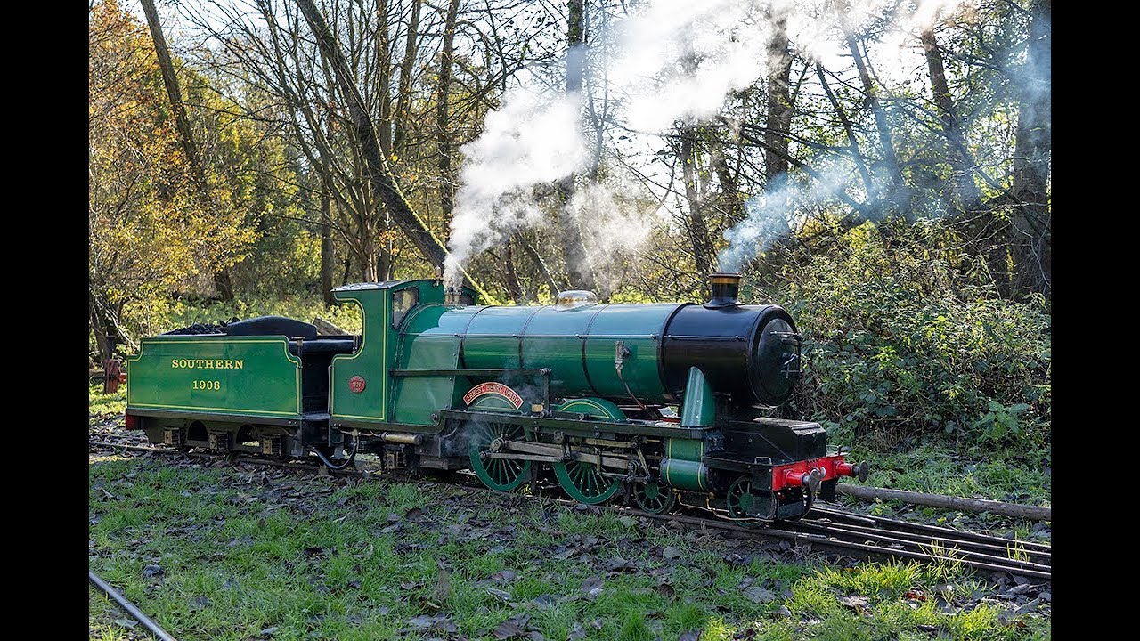 Ernest Henry Upton Visiting Watford Miniature Railway