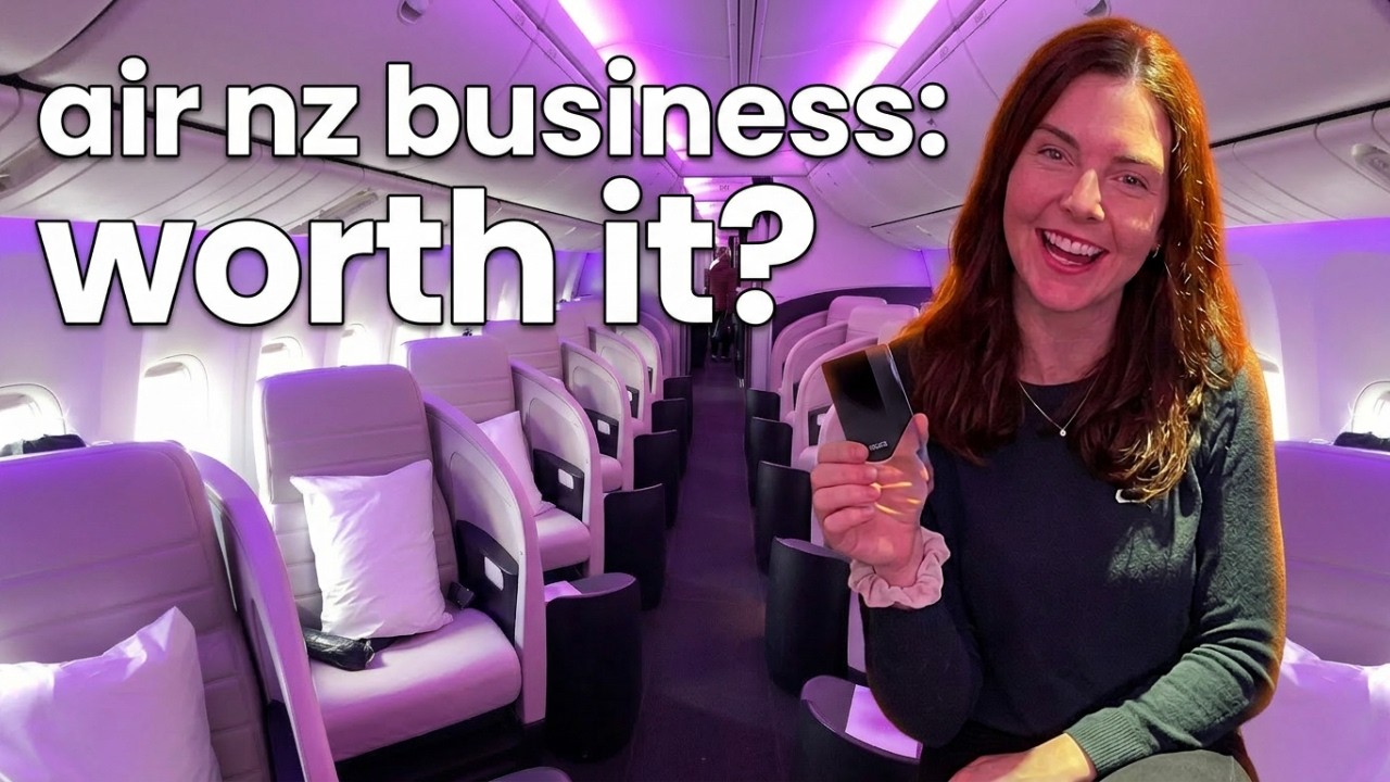Я летал 13 ЧАСОВ в бизнес-классе авиакомпании AIR NEW ZEALAND БЕСПЛАТНО