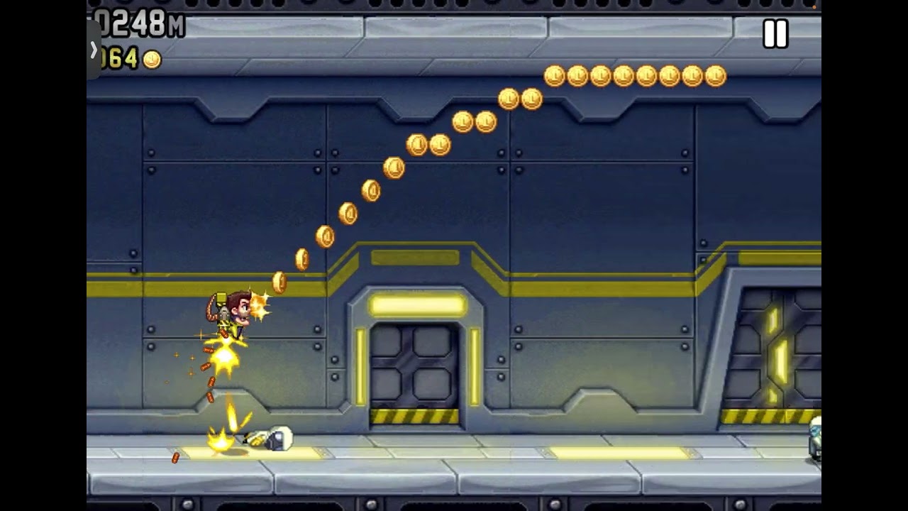Playing Jetpack joyride