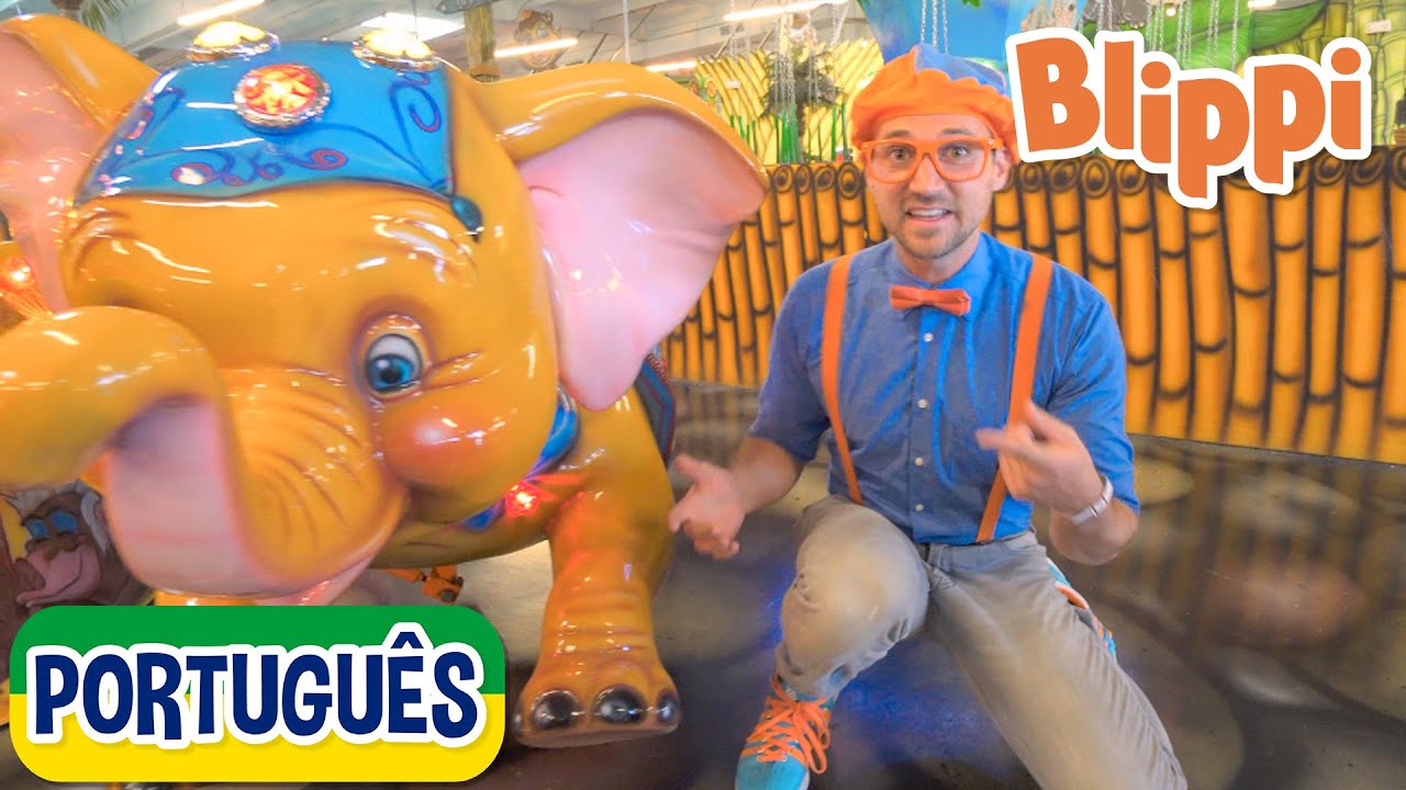 Blippi Português Blippi e os Animais | Vídeos Educativos para Crianças | As Aventuras de Blippi
