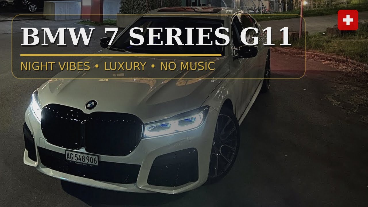 2021 Bmw 730d Xdrive Facelift (G11) 48V Mild-Hybrid Night drive 4K