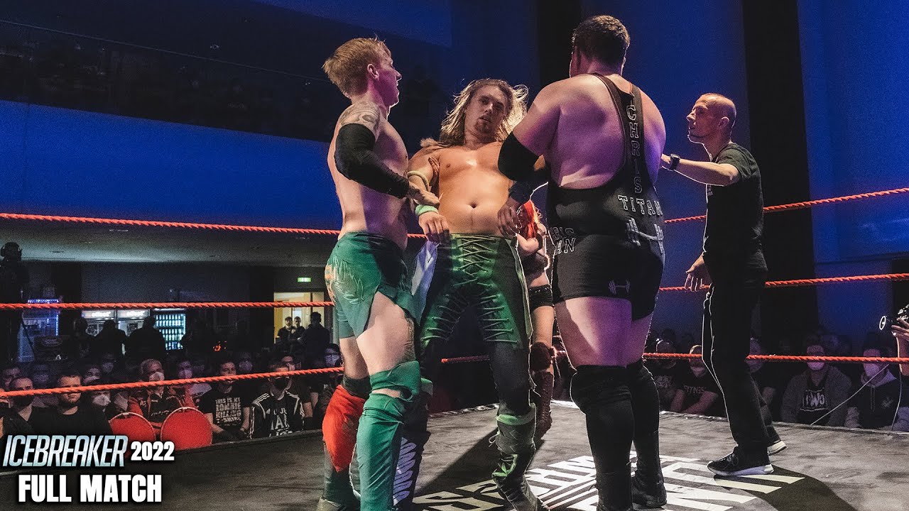 Kluth Brand vs. Damon Saint & Tim St&uuml;bing | Unlimited Wrestling IceBreaker 2022