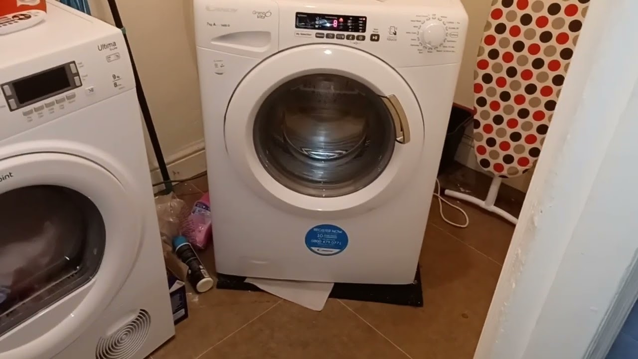 Last Spin on the Candy Washing Machine 1600