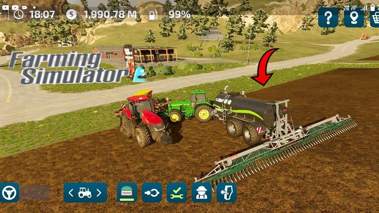 Today we will see how and where fertilizer is filled in FS-23 game #fs23 