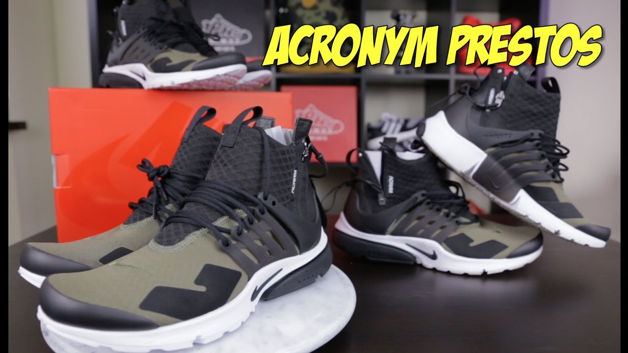 OUR THOUGHTS ON THE NIKE ACRONYM PRESTO!