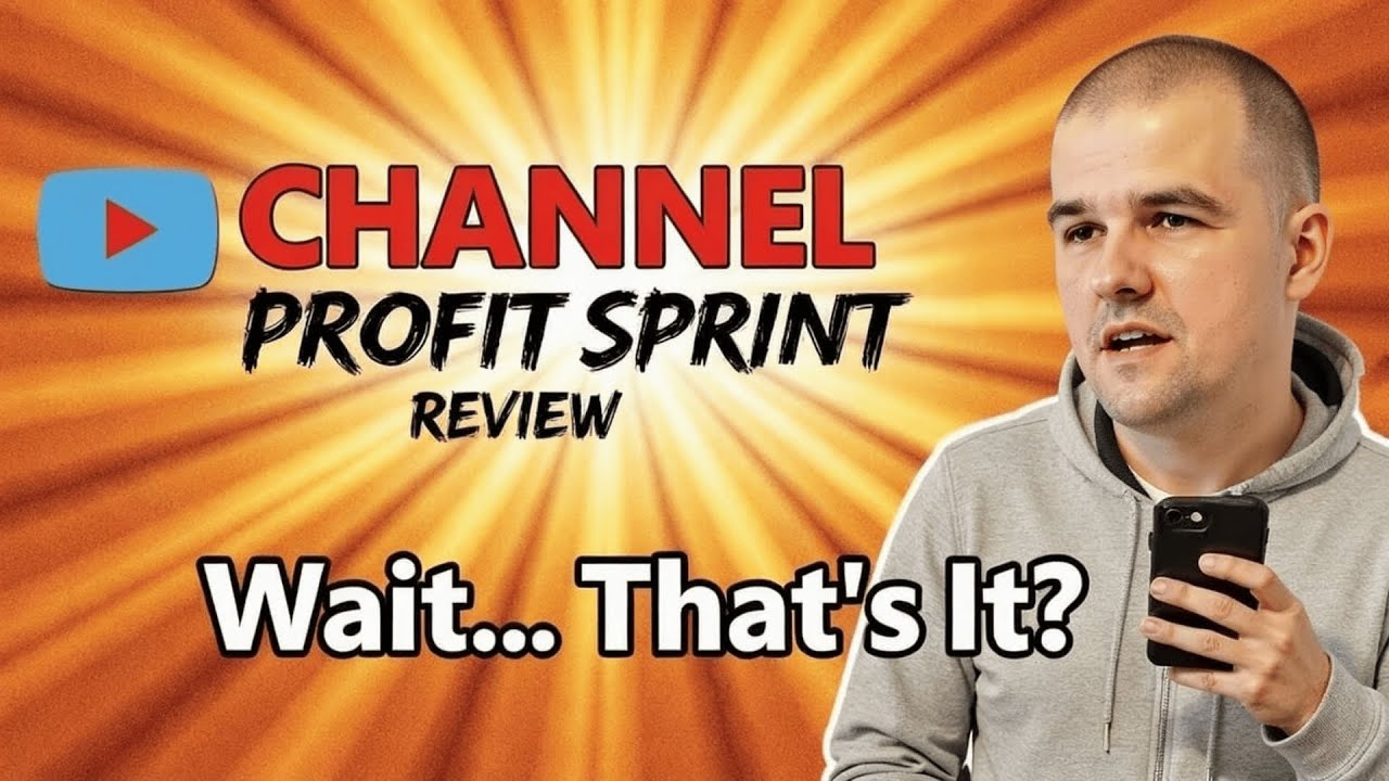 Channel Profit Sprint Review: So Easy It Feels Like Cheating