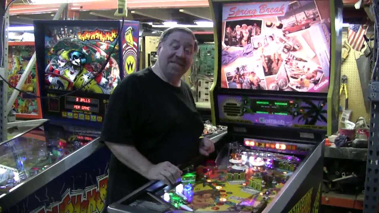 #288 Gottlieb SPRING BREAK с двумя КЛАССНЫМИ малоизвестными функциями! TNT Amusements